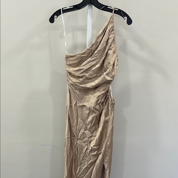 Shona Joy La Lune Asymmetrical Gathered Maxi Dress - Picture 3 of 13
